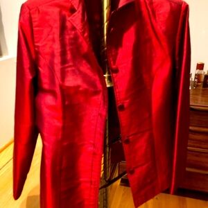 Red Silk Jacket
